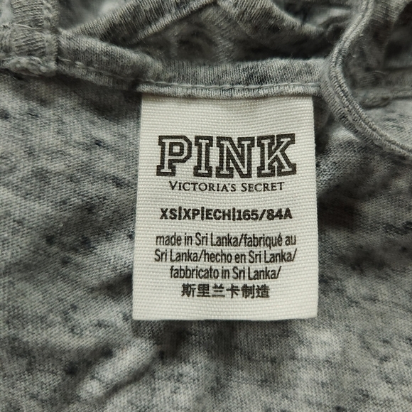 2010s Victoria's Secret Pink Mcbling Tank Top Sz XS - Picture 5 of 7